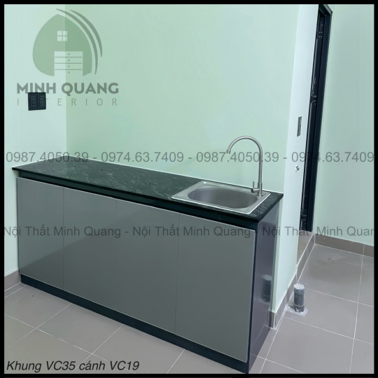TỦ BẾP MINI CHDV - PHÒNG TRỌ NHỰA VINCOPLAST - MN0095
