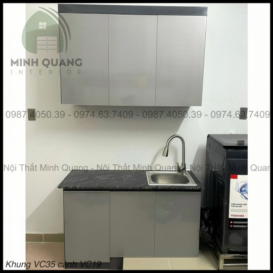 TỦ BẾP MINI CHDV - PHÒNG TRỌ NHỰA VINCOPLAST MN0046
