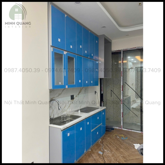 TỦ BẾP KHUNG VINCO - CÁNH PHỦ ACRYLIC AR0013