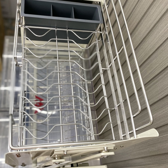 KỆ NÂNG HẠ KHAY ĐŨA INOX 304