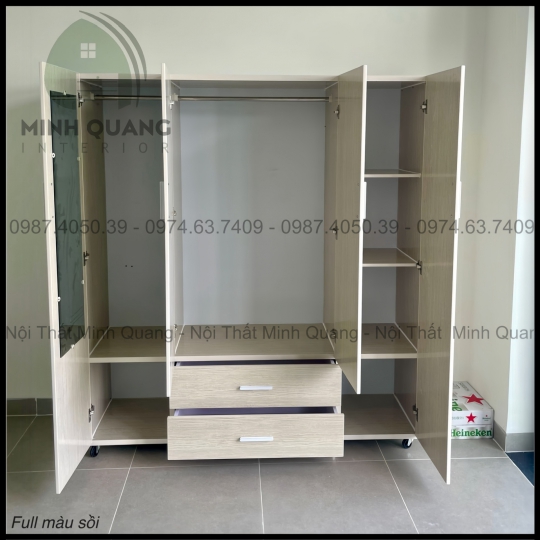 Tủ Quần Áo Nhựa Đài Loan Giá Rẻ TPHCM MQ_0577