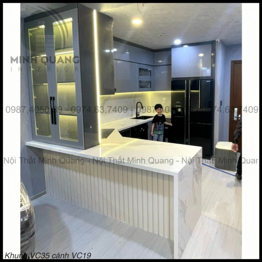 TỦ BẾP NHỰA VINCOPLASTIC – TB00147