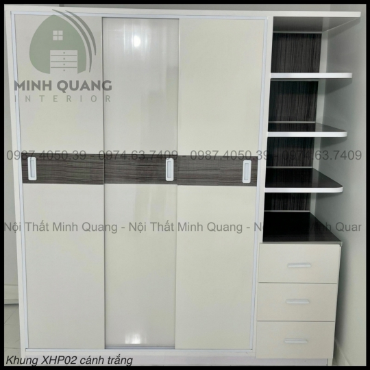 Tủ Quần Áo Nhựa Đài Loan Giá Rẻ TPHCM MQ_091