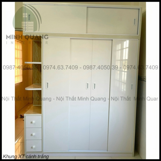 TỦ QUẦN ÁO 2 TẦNG NHỰA ĐÀI LOAN QA00118