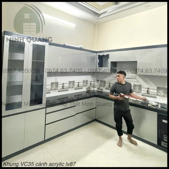 TỦ BẾP NHỰA VINCOPLASTIC – TB00128