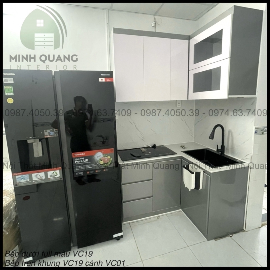 TỦ BẾP NHỰA VINCOPLASTIC – TB00122