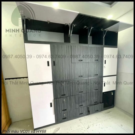 Tủ đựng đồ đa năng nhựa Vincoplastic thiết kế độc đáo mới lạ theo yêu cầu của khách hàng KT0015 