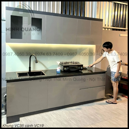 TỦ BẾP NHỰA VINCOPLASTIC – TB0091