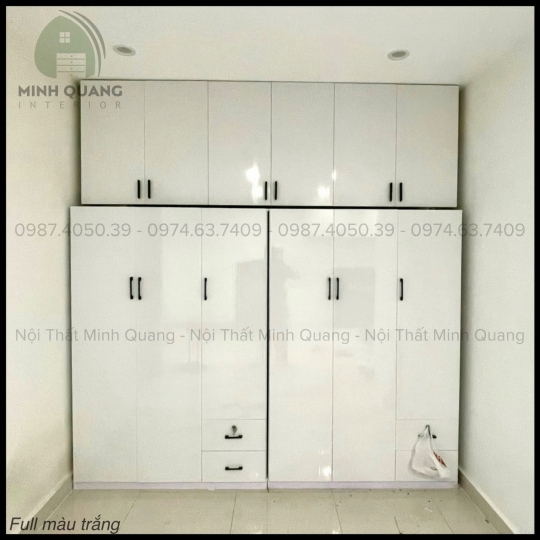 TỦ ÁO 3 CÁNH CỬA MỞ NHỰA ĐÀI LOAN QA0047