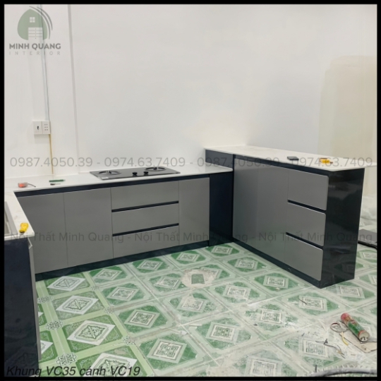 TỦ BẾP NHỰA VINCOPLASTIC – TB00117