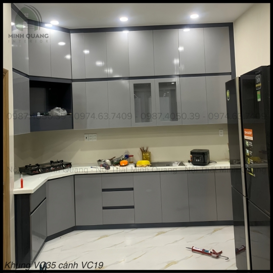 TỦ BẾP NHỰA VINCOPLASTIC – TB00109