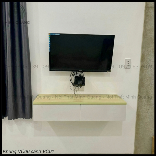 Kệ tivi nhựa Vincoplastic cao cấp mang lại tính thẩm mỹ cao cùng sự tiện dụng và độ bền vượt trội KT0036