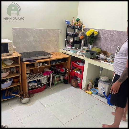 CẢI TẠO BẾP CŨ THÀNH BẾP MỚI - CT004