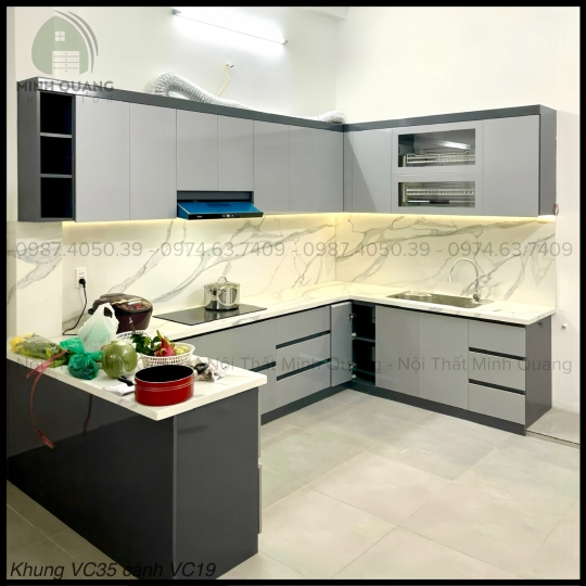 TỦ BẾP NHỰA VINCOPLASTIC – TB0070