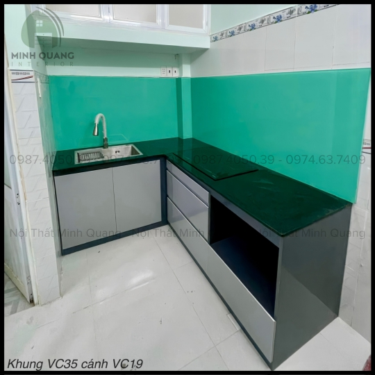 TỦ BẾP MINI CHDV - PHÒNG TRỌ NHỰA VINCOPLAST - MN0033