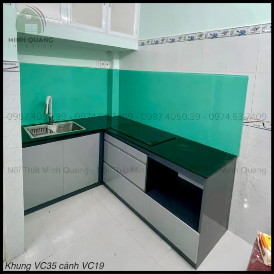 TỦ BẾP MINI CHDV - PHÒNG TRỌ NHỰA VINCOPLAST - MN0033