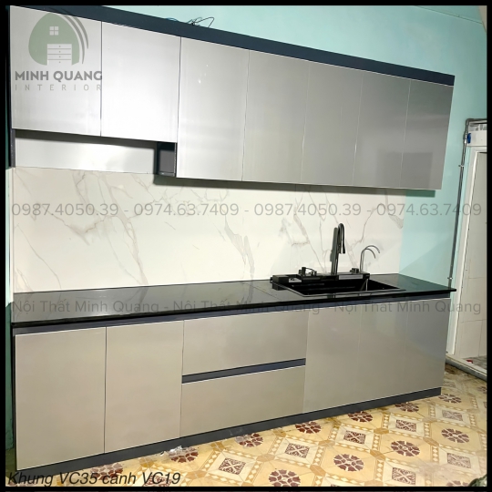 TỦ BẾP NHỰA VINCOPLASTIC – TB0055