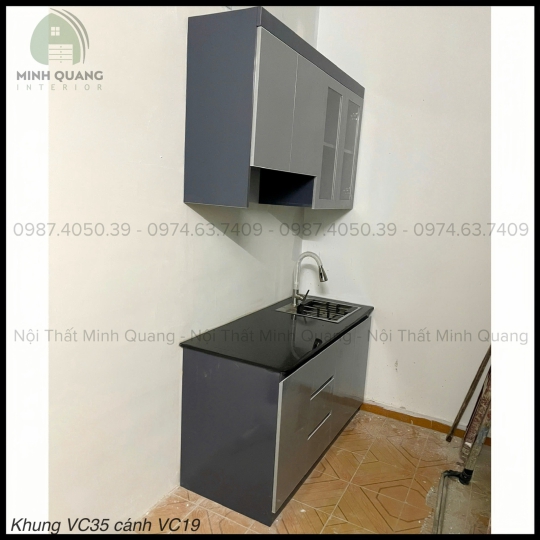 TỦ BẾP MINI CHDV - PHÒNG TRỌ NHỰA VINCOPLAST - MN0029