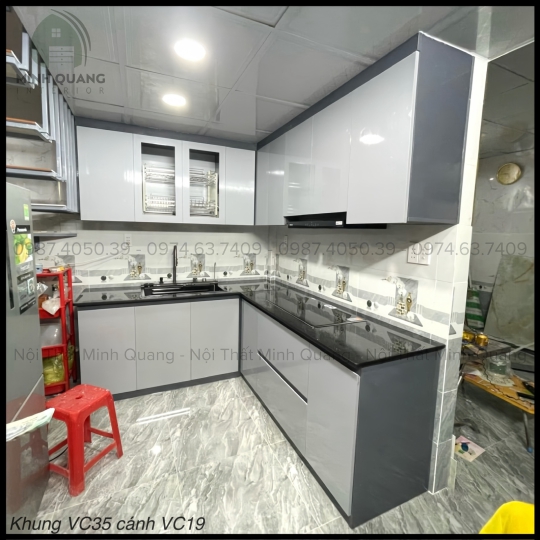 TỦ BẾP NHỰA VINCOPLASTIC – TB0045