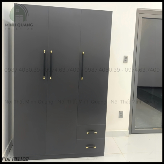 TỦ ÁO 3 CÁNH NHỰA VINCOPRO QA0011