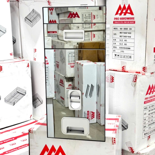 THÙNG GẠO TRÁNG GƯƠNG M2W