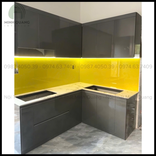 TỦ BẾP NHỰA ECO+ NỘI THẤT MINH QUANG - EC0024