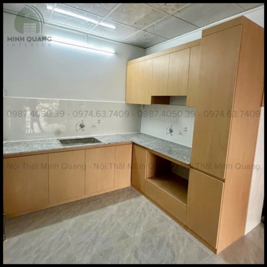 TỦ BẾP NHỰA ECO+ NỘI THẤT MINH QUANG - EC0023