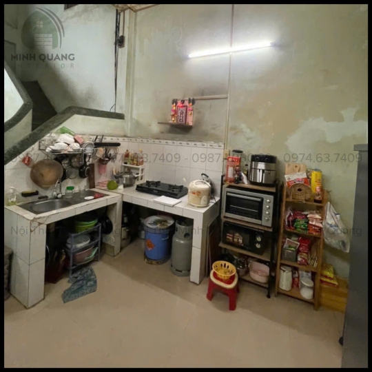 CẢI TẠO BẾP CŨ THÀNH BẾP MỚI - CT008