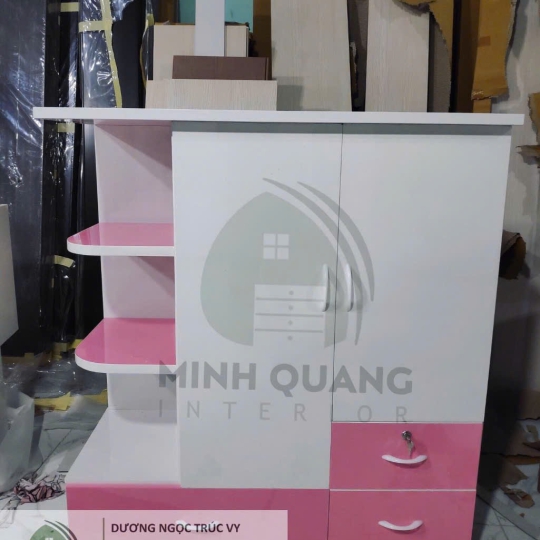 TỦ QUẦN ÁO TRẺ EM NHỰA ĐÀI LOAN TE0020