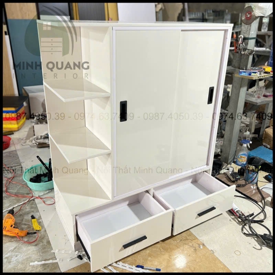 TỦ QUẦN ÁO TRẺ EM NHỰA ĐÀI LOAN TE008