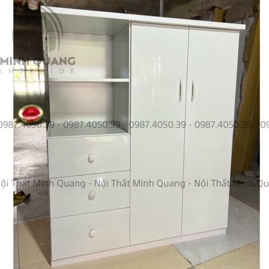 TỦ QUẦN ÁO TRẺ EM NHỰA ĐÀI LOAN TE0022