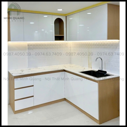 TỦ BẾP NHỰA ECO+ NỘI THẤT MINH QUANG - EC0020