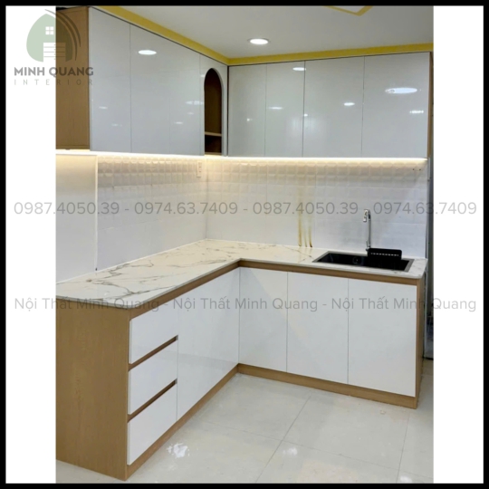 TỦ BẾP NHỰA ECO+ NỘI THẤT MINH QUANG - EC0020