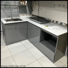 TỦ BẾP NHỰA VINCOPLASTIC – TB00112