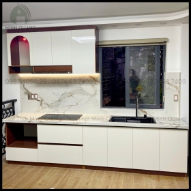 TỦ BẾP NHỰA ECO+ NỘI THẤT MINH QUANG - EC0011