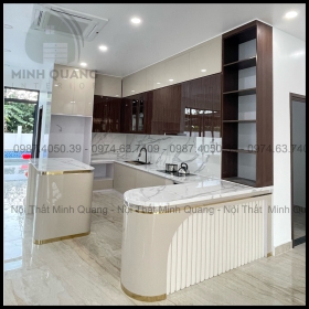 TỦ BẾP KHUNG VINCO - CÁNH PHỦ ACRYLIC  AR0007