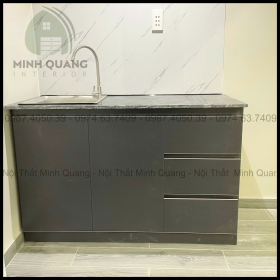 Tủ bếp mini nhựa Vinco cao cấp cho chdv MN0036