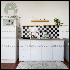 Tủ bếp mini có sẵn bồn rửa MN0019