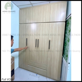 TỦ ÁO 4 CÁNH NHỰA VINCOPLASTIC QA0027