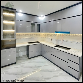 TỦ BẾP NHỰA VINCOPRO – TB00162