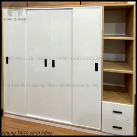 TỦ ÁO 5 CÁNH CỬA LÙA NHỰA ĐÀI LOAN QA0030