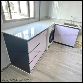 TỦ BẾP NHỰA VINCOPLASTIC – TB0037