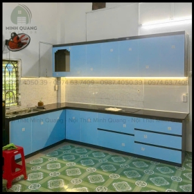 TỦ BẾP KHUNG VINCO - CÁNH PHỦ ACRYLIC AR0024