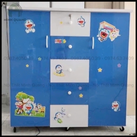 TỦ QUẦN ÁO TRẺ EM NHỰA ĐÀI LOAN TE007