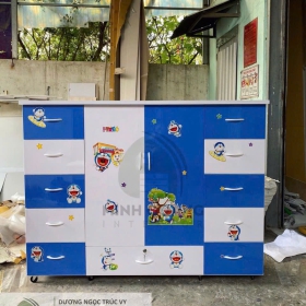 TỦ QUẦN ÁO TRẺ EM NHỰA ĐÀI LOAN TE0013